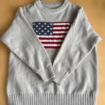 GORGE USA 성조기 니트