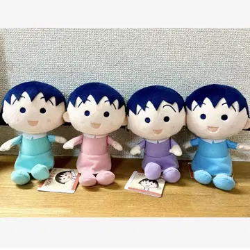 마루코는 아홉살 원피스 봉제 인형 4종 세트