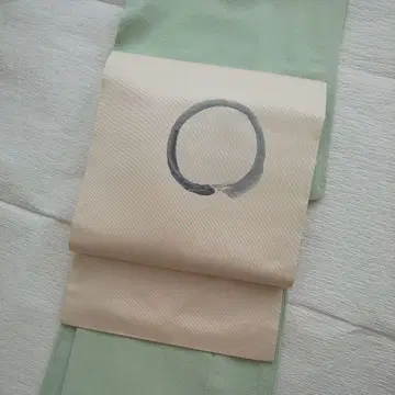 나고야 오비 순수 실크 9촌 엔소 오리 9촌 나고야 오비