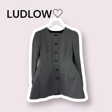 LUDLOW 라드 로우 BALLERINA 발레리나 노카라 자켓 입체