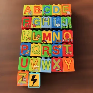 LEGO 듀플로 알파벳 블록