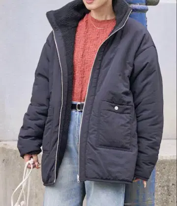 리버서블 보아 블루종 FREAK'S STORE