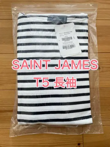SAINT JAMES 스트라이프 NEIGE MARINE 긴팔T셔츠 T5