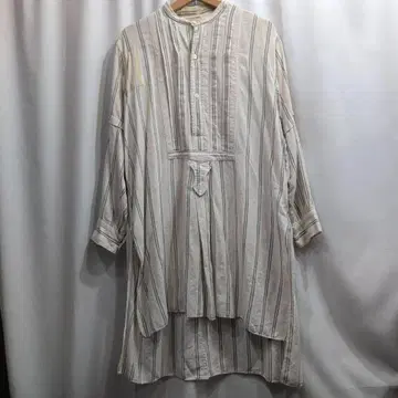 40s 빈티지 스트라이프 그랑파 셔츠 L~XL 상당