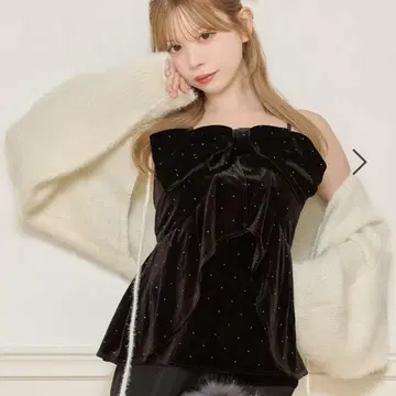 apres jour 모듬 리본 뷔스티에