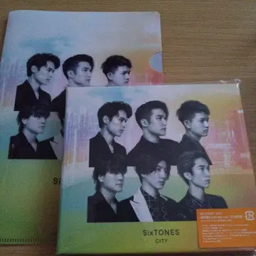 SixTONES CITY 초회반 A CD+Blu-ray 특전 포함