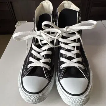 ALL STAR 블랙 하이컷 스니커즈