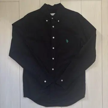 새상품급! U.S. POLO ASSN. 유에스플로어슨 긴팔 셔츠 블랙 S