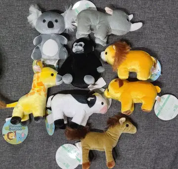 신나는 숲 애니멀즈 봉제 인형