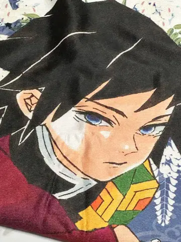 귀멸의 칼날 토미오카 기유 대형 타월