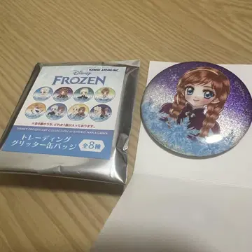나카가와 쇼코 캔뱃지 안나와 눈의 여왕