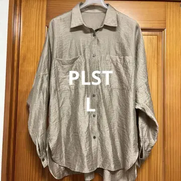 플라스테 시어 돌먼 볼륨 셔츠 L 12-4208013 셀룰로오스