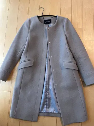 노카라 코트 그린 라벨