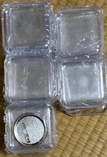 캔뱃지 아크릴 케이스 보호 수납 58mm 25개