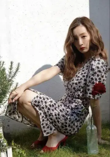 rosyluce 로지루체 꽃무늬 원피스 이타노 토모미 프로듀스