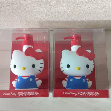 산리오 Hello kitty 펌프 보틀 바스타임 시리즈 480ml 2개