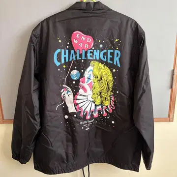 CHALLENGER 나일론 자켓 END WAR