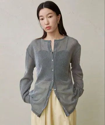 omekashi 2way 메쉬 가디건