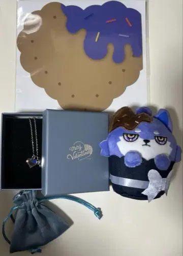 니지산지 Melty Valentine 목걸이 카드 코야나기 로우