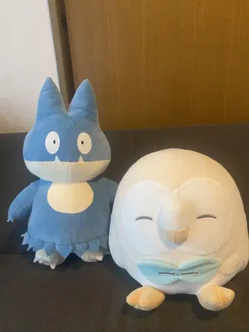 [ 덤 포함 ] 모쿠로 곤베 봉제 인형 2체 세트