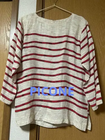 새상품급 PICONE 실크 100% 긴팔 상의