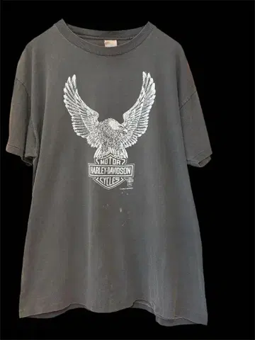 vintarge Harley-Davidson T셔츠 구제 의류 빈티지