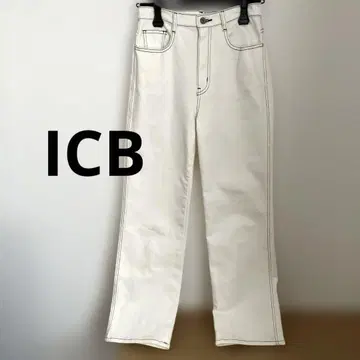 ICB 스트레이트 데님 화이트 94