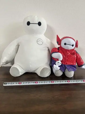 디즈니 베이맥스 봉제 인형 2체 세트