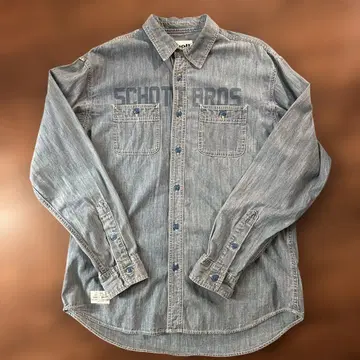 Schott 데님 셔츠 L