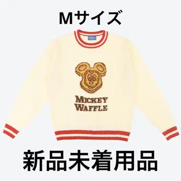 [ M ] 완판템 미키 와플 스웨터