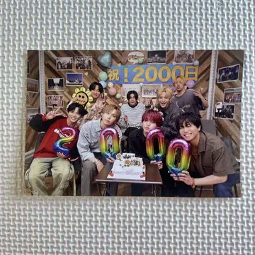 FANTASTICS 2000일 기념 엽서