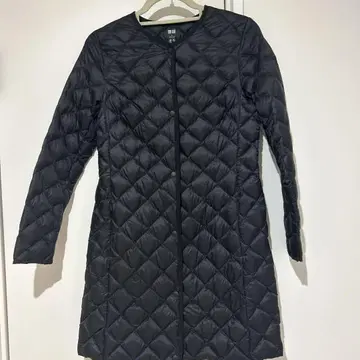 UNIQLO 블랙 다운 자켓 S