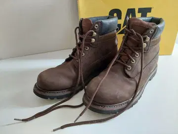 새상품급 CAT 캐터필러 브라운 하이컷 부츠 27cm