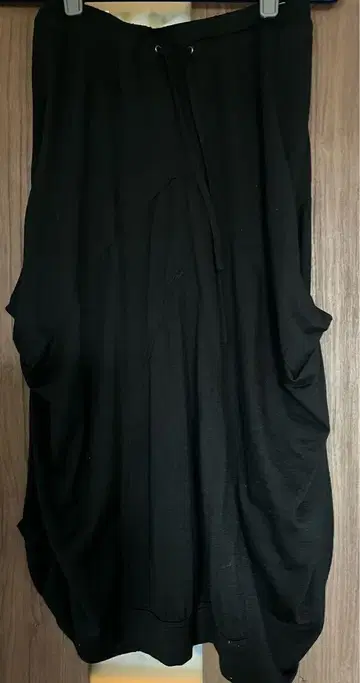 TOKUKO 울 100% 블랙 벌룬 스커트/페티코트 포함