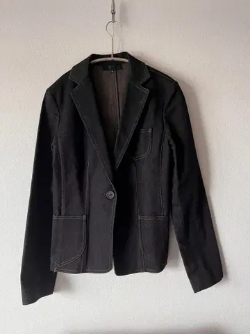 UNTITLED 블랙 데님 자켓 사이즈 2