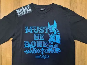 사이토 유우 mobstyles MUST BE DONE 롱 슬리브 티셔츠