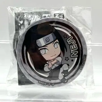 NARUTO 가샤폰 복권 한정판 히나타 네지 캔뱃지 2개 세트 레어템