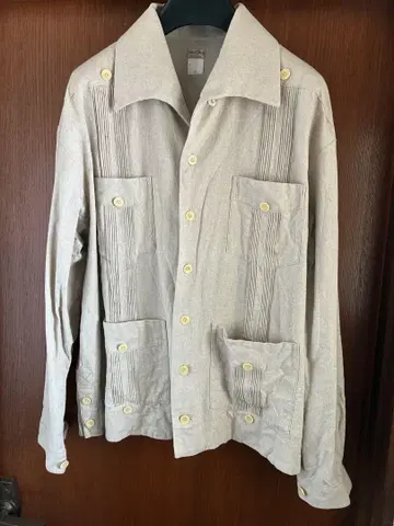 Finest Shirt 베이지 셔츠 사이즈 42