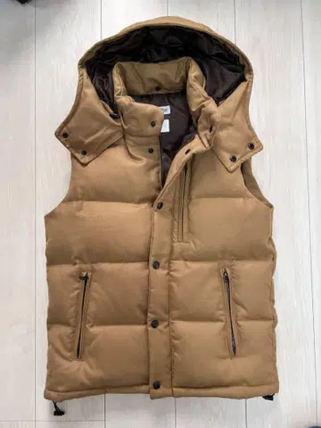 MEN'S BIGI 남성용 카멜 M0133FV401 다운 베스트