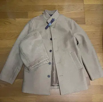 BEAMS HEART 체스터 코트 M 베이지