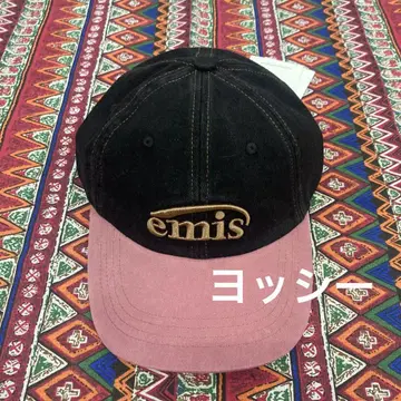 emis 야구 모자 블랙/핑크