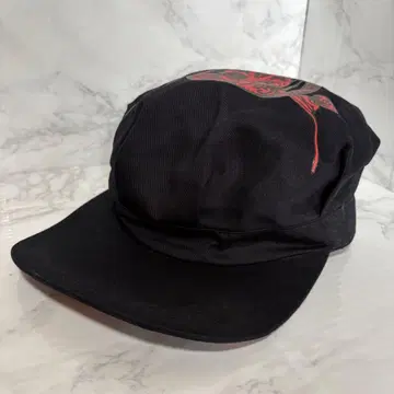 y101322 HEX ANTISTYLE 캡 블랙 스컬 로고
