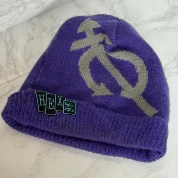 y101323 HEX ANTISTYLE 니트 캡 로고