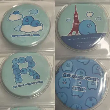 랏다 도쿄 타워 콜라보 캔 배지