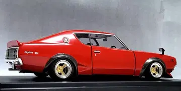 1/24 스카이라인 개조 켄메리 2Dr GT-R 섀도우 휠 딥림