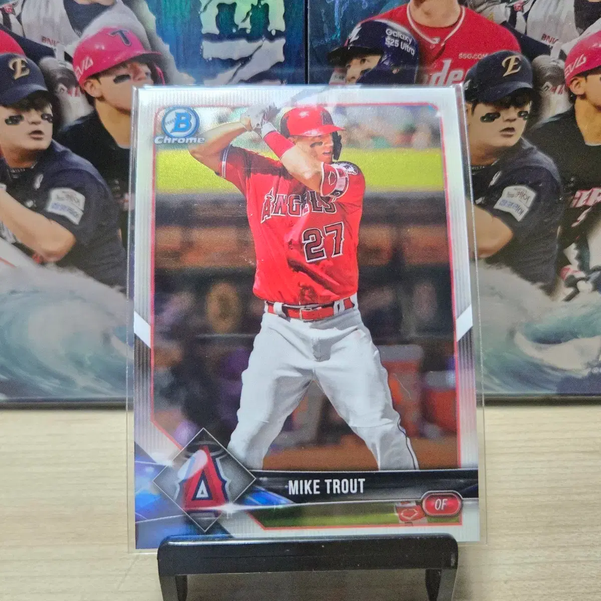 2018 Bowman Chrome 마이크 트라웃 베이스 판매합니다.