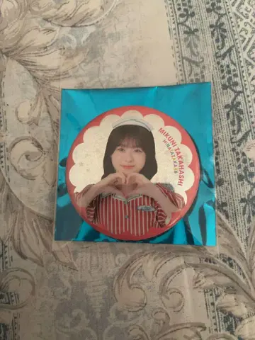 히나타자카46 캔뱃지 타카하시 미쿠니 타카하시 미쿠니