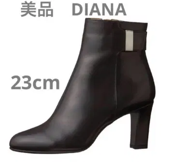 [새상품급] 다이애나 (DIANA) 숏부츠 23cm 블랙