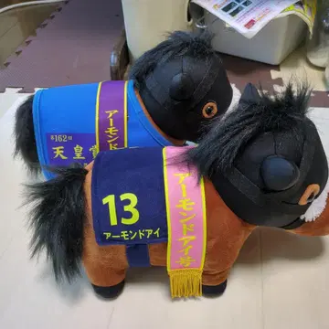 아몬드 아이 봉제 인형 세트