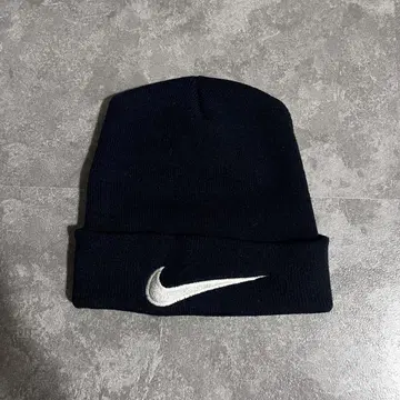 NIKE 나이키 비니 니트 모자 스우시 빅 로고 90s 스케이터